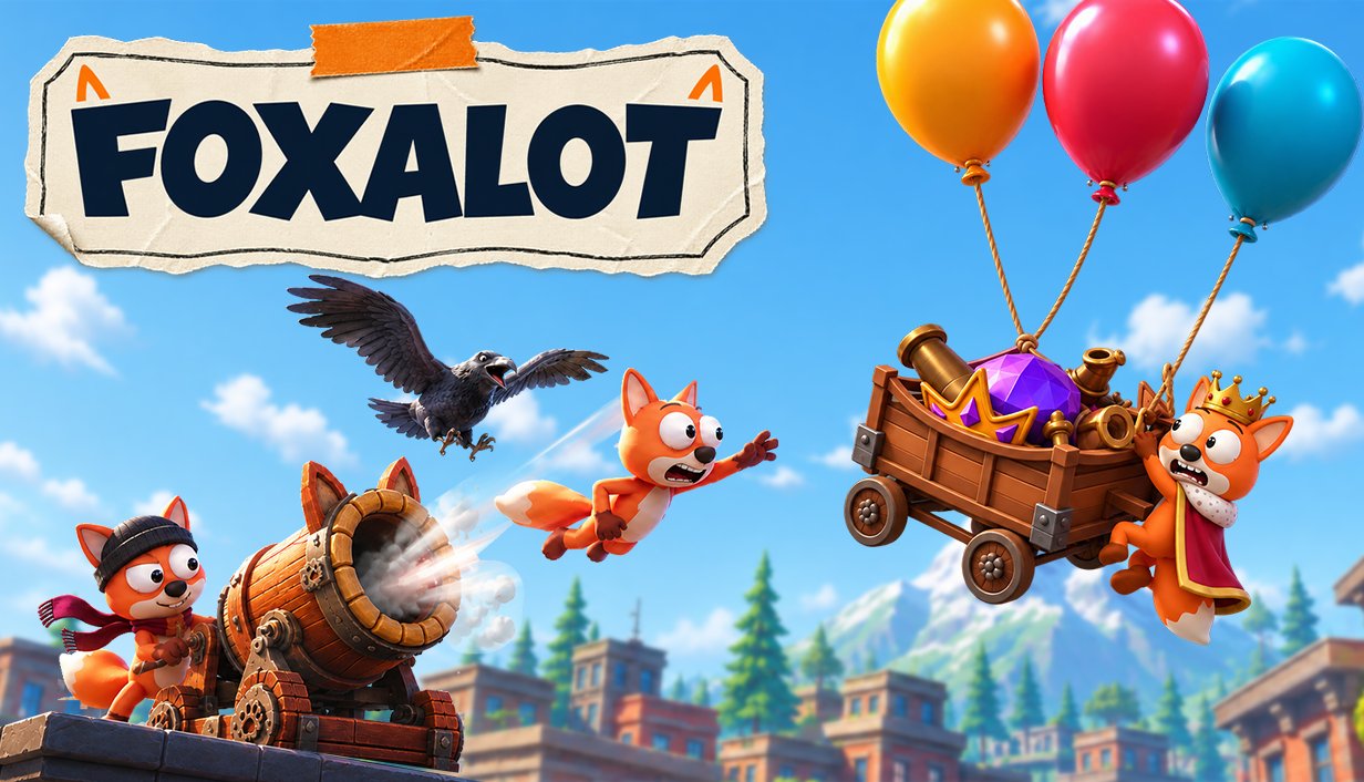Foxalotのキーアート:Steamメインカプセル